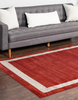 Terracotta 10' x 13' 1 Del Mar Rectangle Area Rug 100% Polypropylene Easy Clean Stain Resistant Vivid Modern Carpet Mat for Home Decor Interior Designing for Sale at Rug Engine