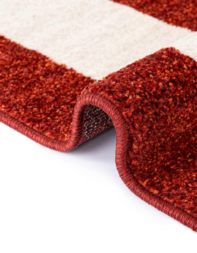 Terracotta 4' 1 x 4' 1 Del Mar Round Area Rug 100% Polypropylene Easy Clean Stain Resistant Vivid Modern Carpet Mat for Home Decor Interior Designing for Sale at Rug Engine
