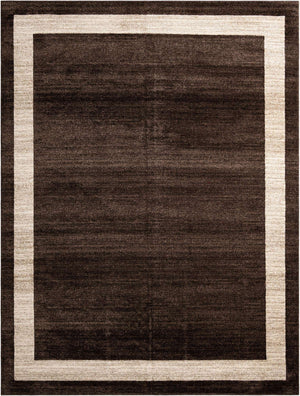 Brown 9' x 12' Del Mar Rectangle Area Rug 100% Polypropylene Easy Clean Stain Resistant Vivid Modern Carpet Mat for Home Decor Interior Designing for Sale at Rug Engine