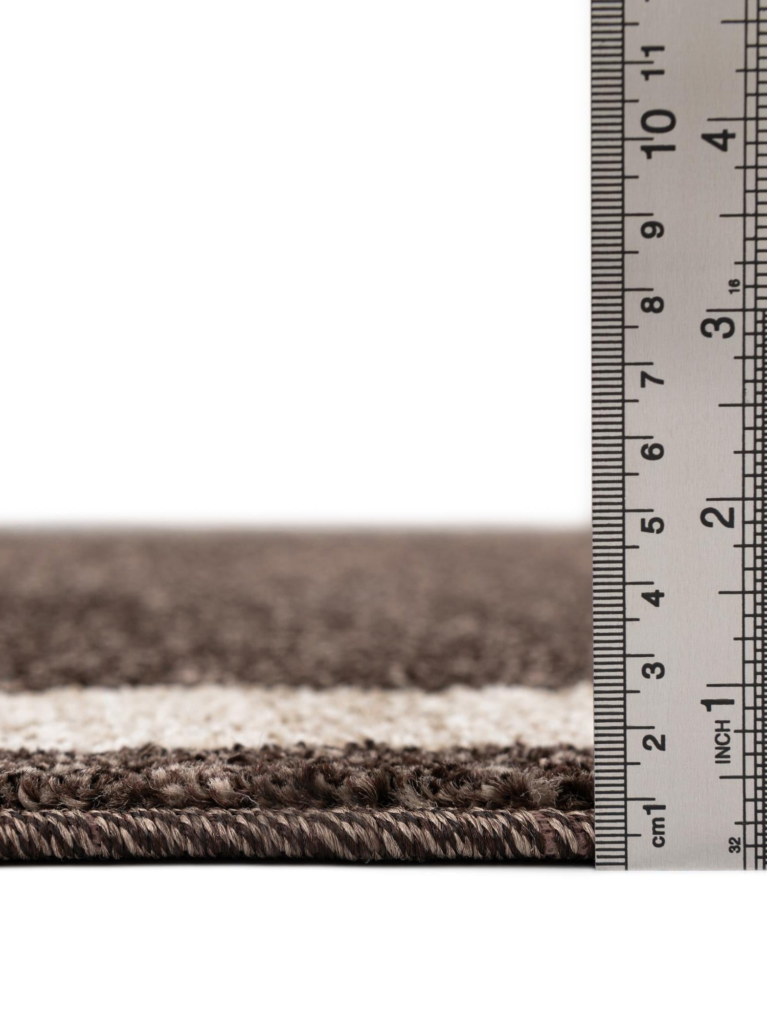 Brown 5' 3 x 8' Del Mar Rectangle Area Rug 100% Polypropylene Easy Clean Stain Resistant Vivid Modern Carpet Mat for Home Decor Interior Designing for Sale at Rug Engine