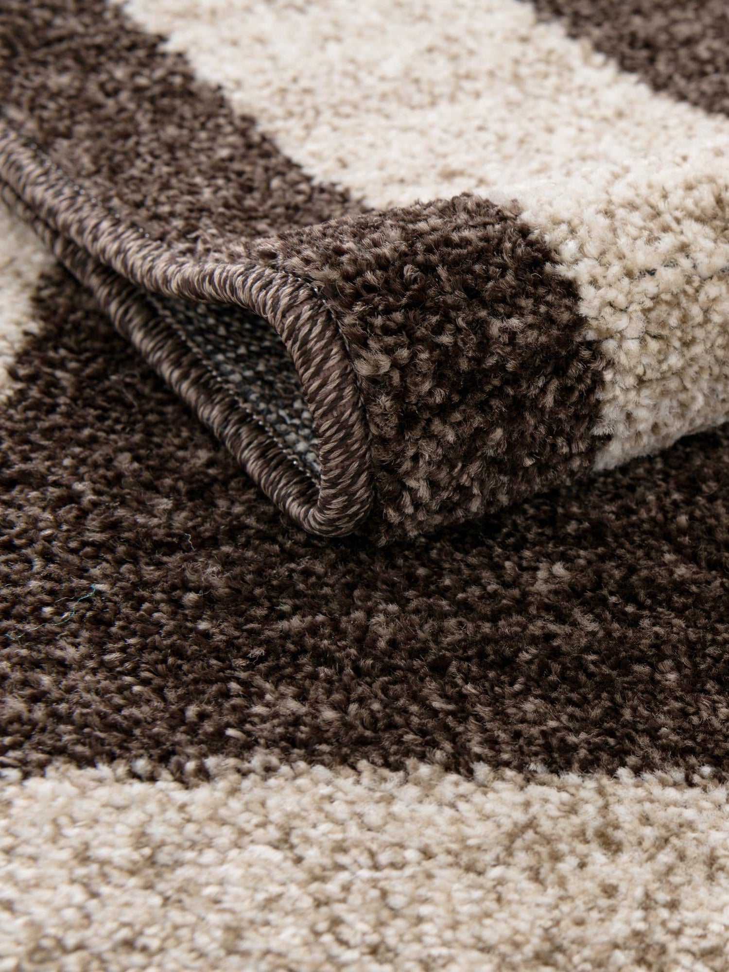 Brown 5' 3 x 8' Del Mar Rectangle Area Rug 100% Polypropylene Easy Clean Stain Resistant Vivid Modern Carpet Mat for Home Decor Interior Designing for Sale at Rug Engine