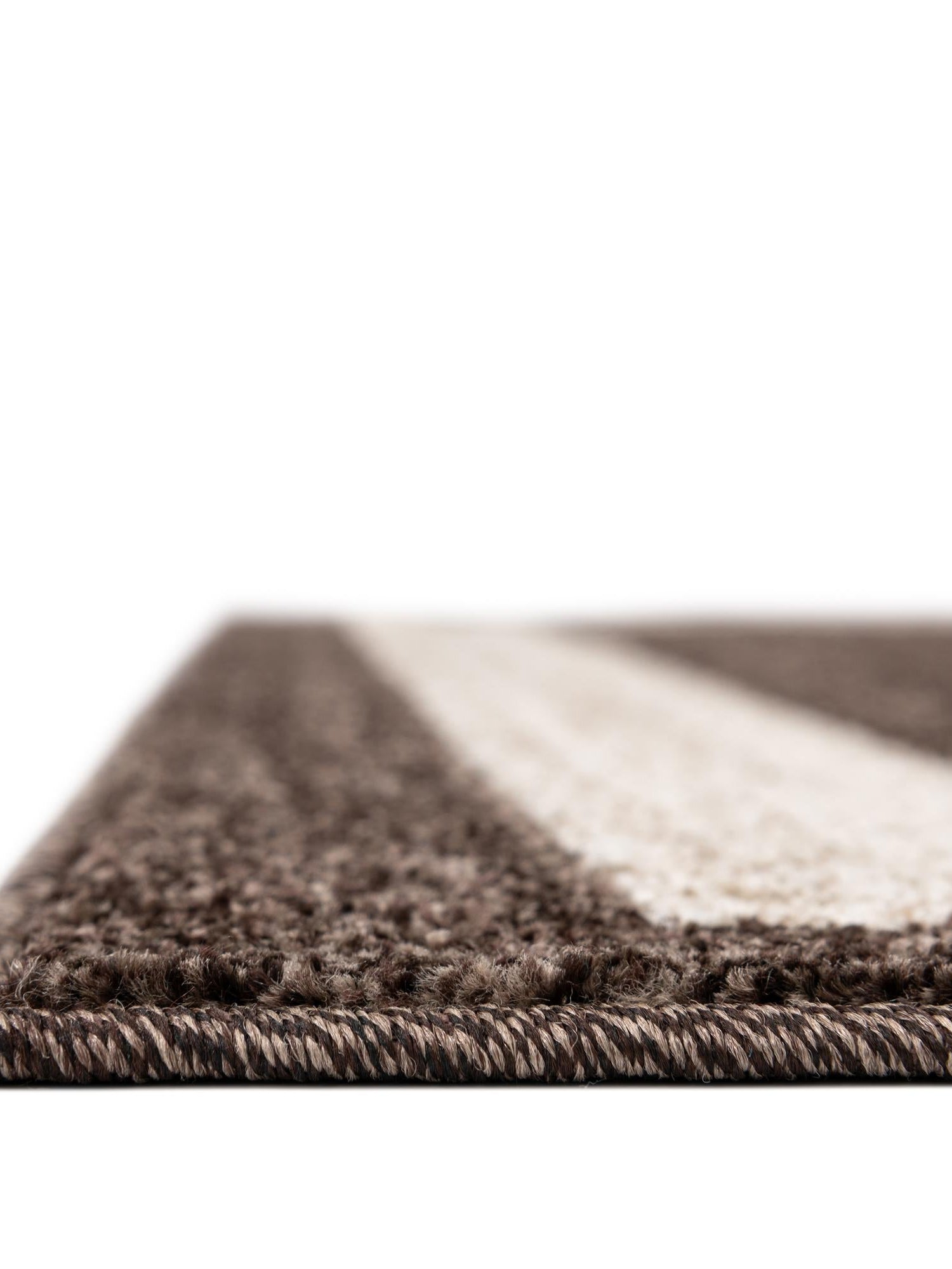 Brown 5' 3 x 8' Del Mar Rectangle Area Rug 100% Polypropylene Easy Clean Stain Resistant Vivid Modern Carpet Mat for Home Decor Interior Designing for Sale at Rug Engine