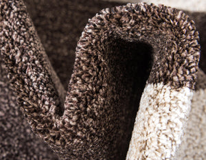 Brown 7' 10 x 7' 10 Del Mar Round Area Rug 100% Polypropylene Easy Clean Stain Resistant Vivid Modern Carpet Mat for Home Decor Interior Designing for Sale at Rug Engine