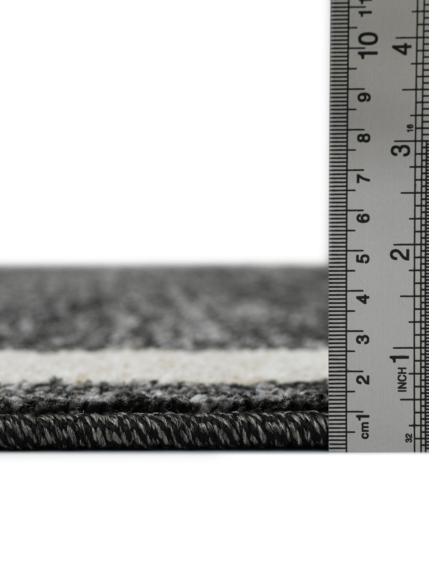 Black 10' x 13' 1 Del Mar Rectangle Area Rug 100% Polypropylene Easy Clean Stain Resistant Vivid Modern Carpet Mat for Home Decor Interior Designing for Sale at Rug Engine