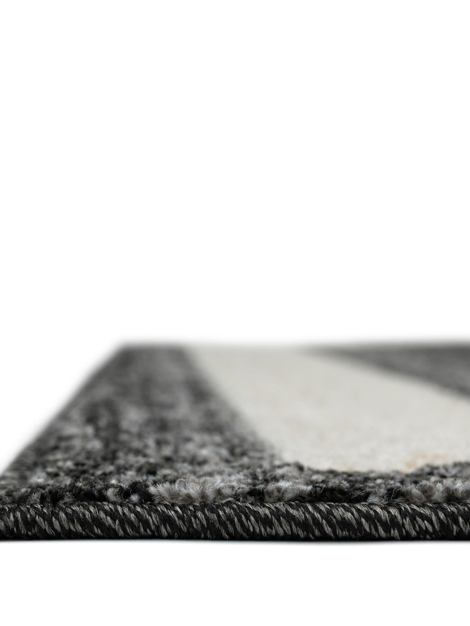 Black 10' x 13' 1 Del Mar Rectangle Area Rug 100% Polypropylene Easy Clean Stain Resistant Vivid Modern Carpet Mat for Home Decor Interior Designing for Sale at Rug Engine