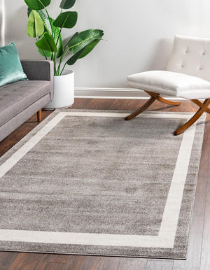 Gray 10' x 13' 1 Del Mar Rectangle Area Rug 100% Polypropylene Easy Clean Stain Resistant Vivid Modern Carpet Mat for Home Decor Interior Designing for Sale at Rug Engine