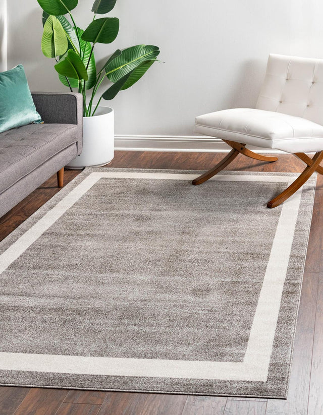 Gray 10' x 13' 1 Del Mar Rectangle Area Rug 100% Polypropylene Easy Clean Stain Resistant Vivid Modern Carpet Mat for Home Decor Interior Designing for Sale at Rug Engine
