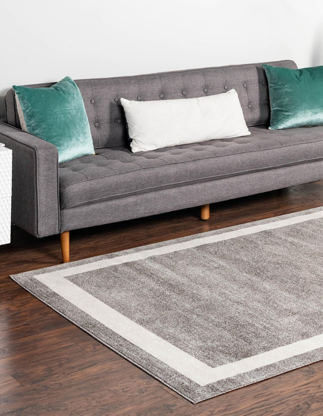 Gray 10' x 13' 1 Del Mar Rectangle Area Rug 100% Polypropylene Easy Clean Stain Resistant Vivid Modern Carpet Mat for Home Decor Interior Designing for Sale at Rug Engine