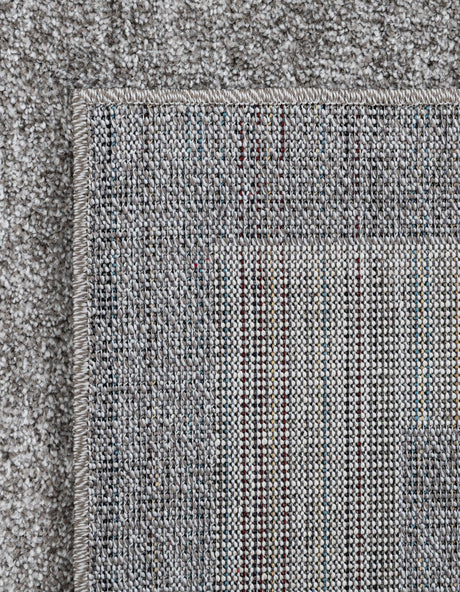 Gray 6' 1 x 9' Del Mar Rectangle Area Rug 100% Polypropylene Easy Clean Stain Resistant Vivid Modern Carpet Mat for Home Decor Interior Designing for Sale at Rug Engine