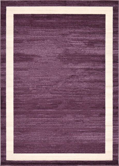 Violet 7' 1 x 10' Del Mar Rectangle Area Rug 100% Polypropylene Easy Clean Stain Resistant Vivid Modern Carpet Mat for Home Decor Interior Designing for Sale at Rug Engine
