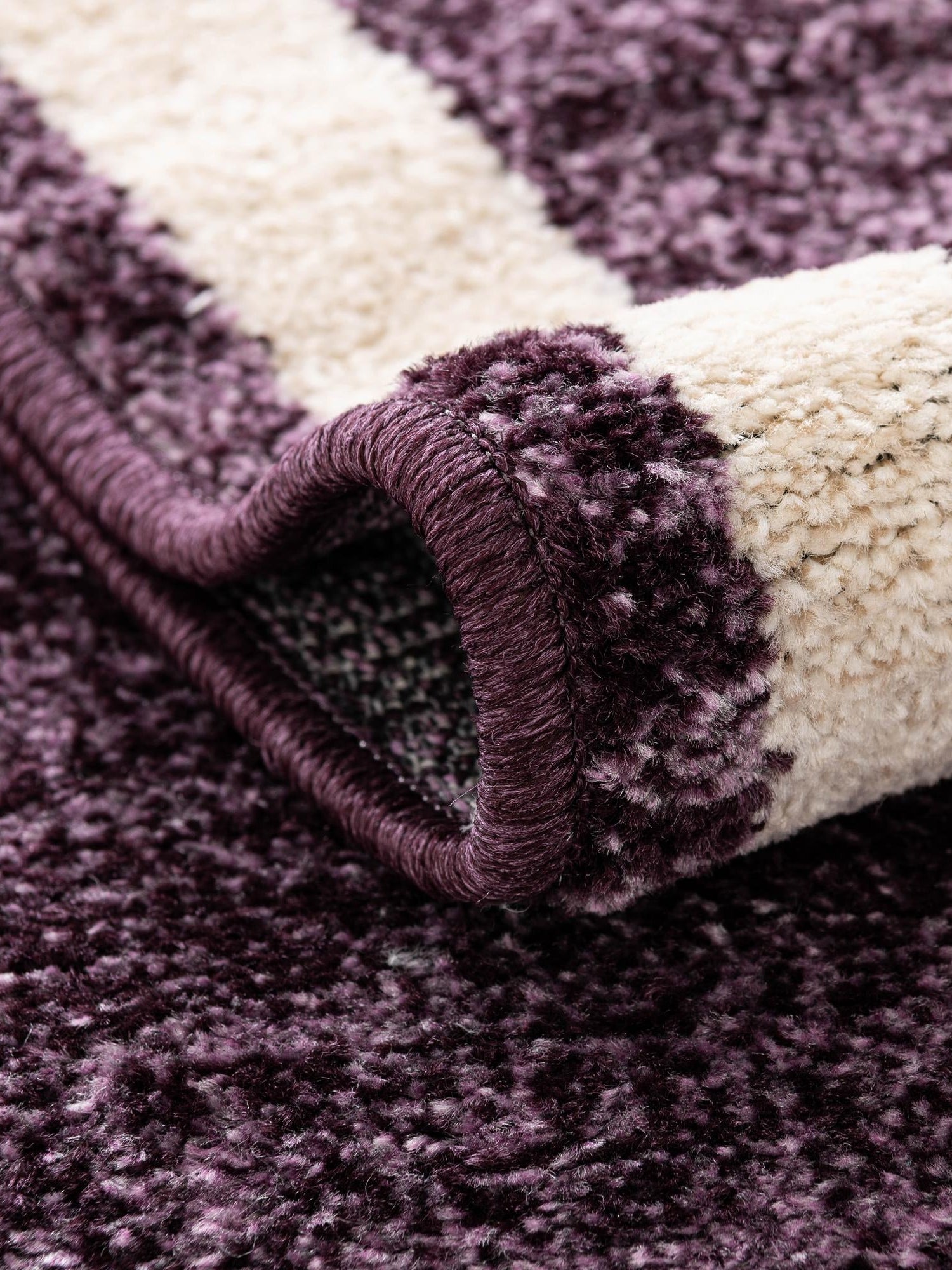 Violet 7' 1 x 10' Del Mar Rectangle Area Rug 100% Polypropylene Easy Clean Stain Resistant Vivid Modern Carpet Mat for Home Decor Interior Designing for Sale at Rug Engine