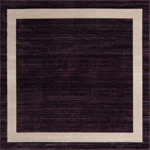 Violet 7' 10 x 7' 10 Del Mar Square Area Rug 100% Polypropylene Easy Clean Stain Resistant Vivid Modern Carpet Mat for Home Decor Interior Designing for Sale at Rug Engine