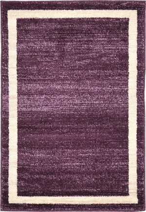 Violet 2' x 3' 1 Del Mar Rectangle Area Rug 100% Polypropylene Easy Clean Stain Resistant Vivid Modern Carpet Mat for Home Decor Interior Designing for Sale at Rug Engine