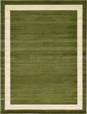 Green 9' x 12' Del Mar Rectangle Area Rug 100% Polypropylene Easy Clean Stain Resistant Vivid Modern Carpet Mat for Home Decor Interior Designing for Sale at Rug Engine