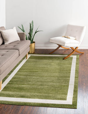 Green 3' 1 x 5' 3 Del Mar Rectangle Area Rug 100% Polypropylene Easy Clean Stain Resistant Vivid Modern Carpet Mat for Home Decor Interior Designing for Sale at Rug Engine