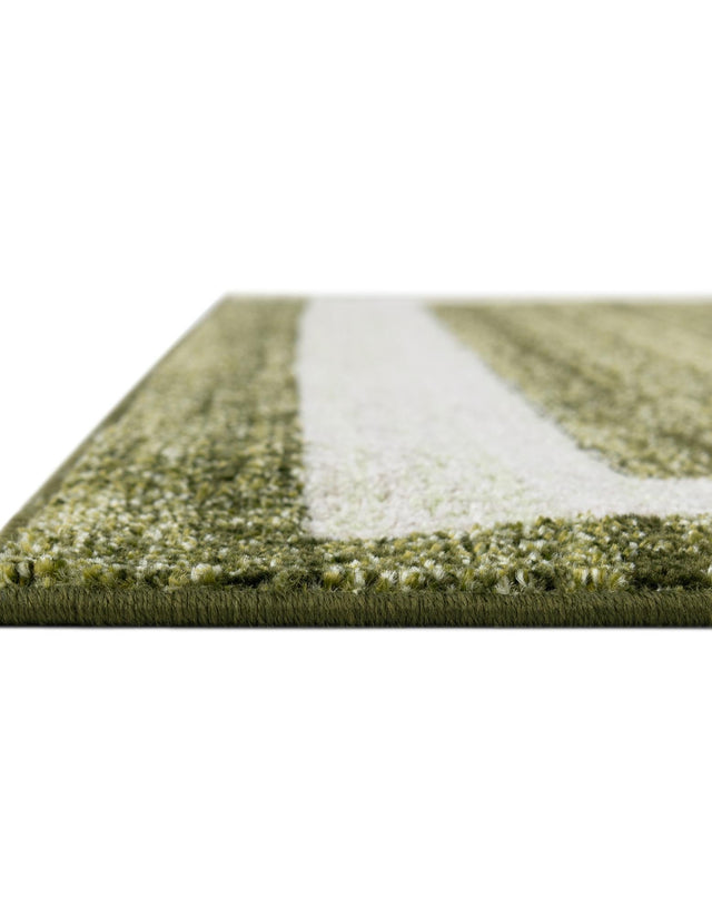 Green 3' 1 x 5' 3 Del Mar Rectangle Area Rug 100% Polypropylene Easy Clean Stain Resistant Vivid Modern Carpet Mat for Home Decor Interior Designing for Sale at Rug Engine