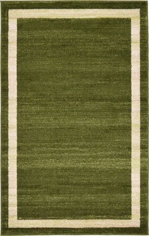 Green 3' 1 x 5' 3 Del Mar Rectangle Area Rug 100% Polypropylene Easy Clean Stain Resistant Vivid Modern Carpet Mat for Home Decor Interior Designing for Sale at Rug Engine