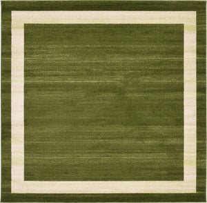 Green 8' x 8' Del Mar Square Rug