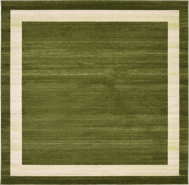 Green 8' x 8' Del Mar Square Rug