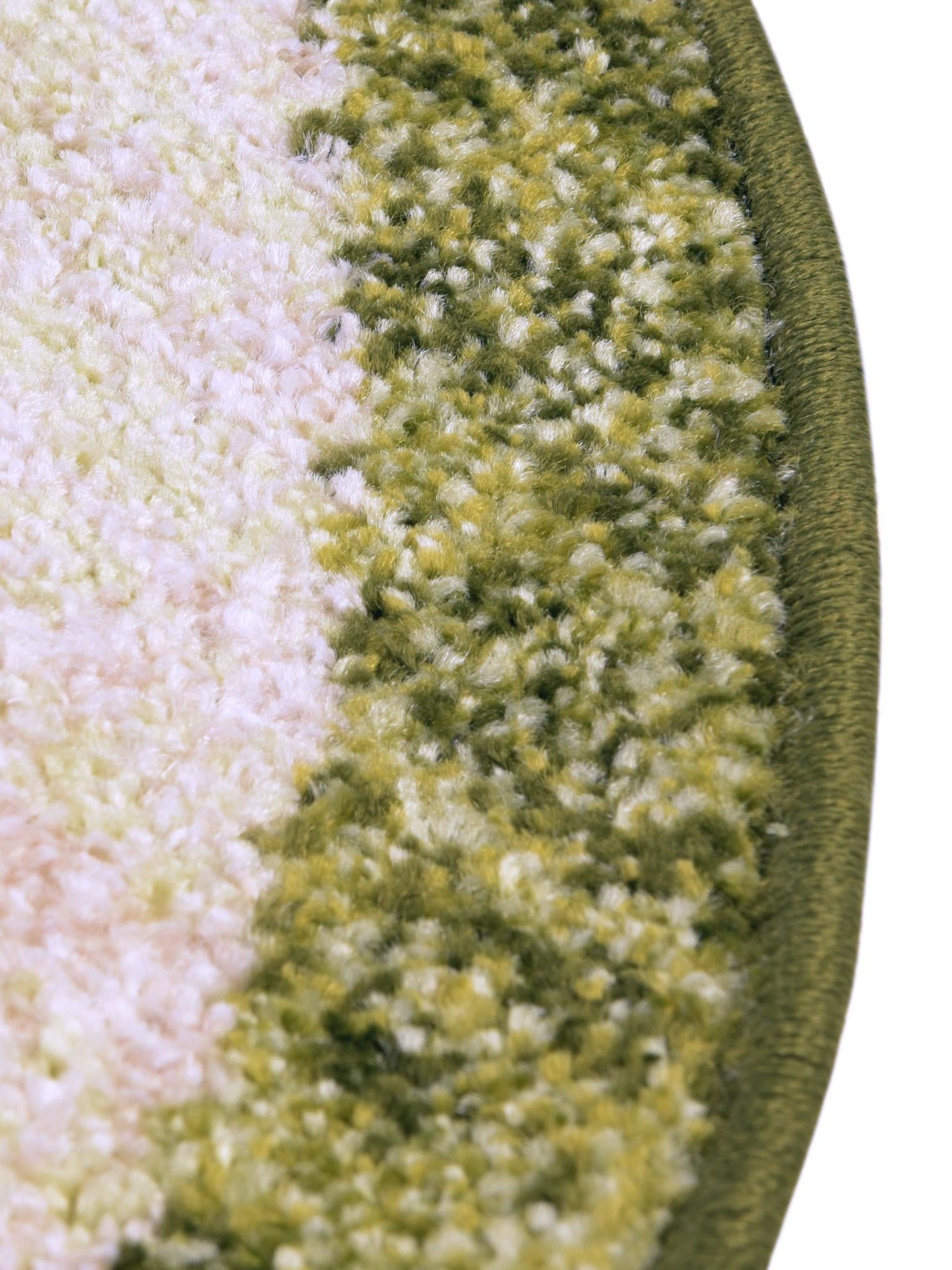 Green 7' 10 x 7' 10 Del Mar Round Area Rug 100% Polypropylene Easy Clean Stain Resistant Vivid Modern Carpet Mat for Home Decor Interior Designing for Sale at Rug Engine