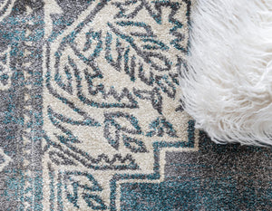 Gray 4' 1 x 6' 1 Aurora Rectangle Rug