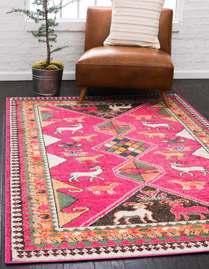Pink 7' 1 x 10' Sedona Rectangle Rug