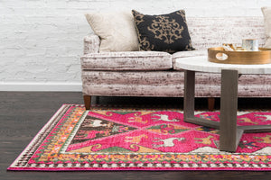 Pink 7' 1 x 10' Sedona Rectangle Rug