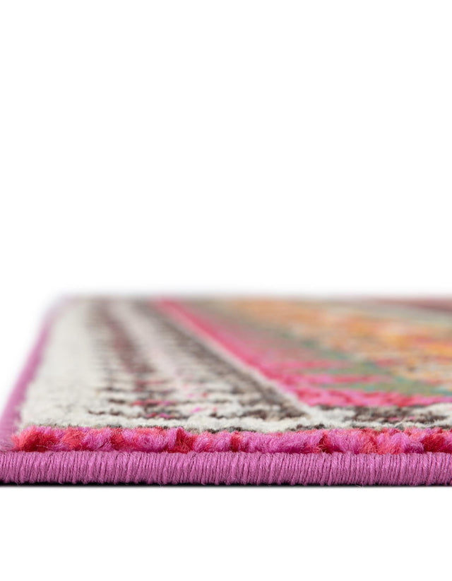Pink 7' 1 x 10' Sedona Rectangle Rug