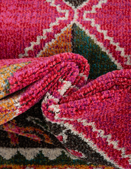 Pink 10' 6 x 16' 5 Sedona Rectangle Area Rug Durable Long Lasting Carpet for Living Rooms, Kitchen, Bedrooms, Office Space, Dorms for Sale at Rug Engine