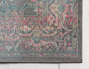 Gray 2' x 3' 1 Aurora Rectangle Area Rug 60% Polypropylene & 40% Polyester Living Dining Room Bedroom Office Modern Decor Carpet for Sale at Rug Engine