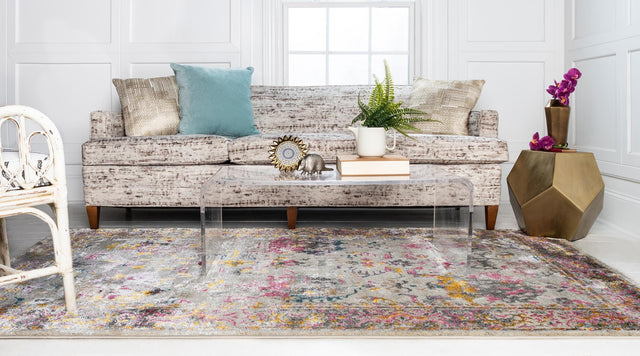 Beige 5' 1 x 8' Aurora Rectangle Area Rug 60% Polypropylene & 40% Polyester Living Dining Room Bedroom Office Modern Decor Carpet for Sale at Rug Engine