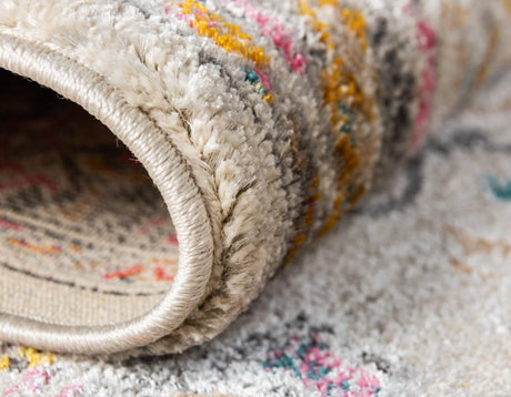 Beige 9' x 12' 2 Aurora Rectangle Area Rug 60% Polypropylene & 40% Polyester Living Dining Room Bedroom Office Modern Decor Carpet for Sale at Rug Engine