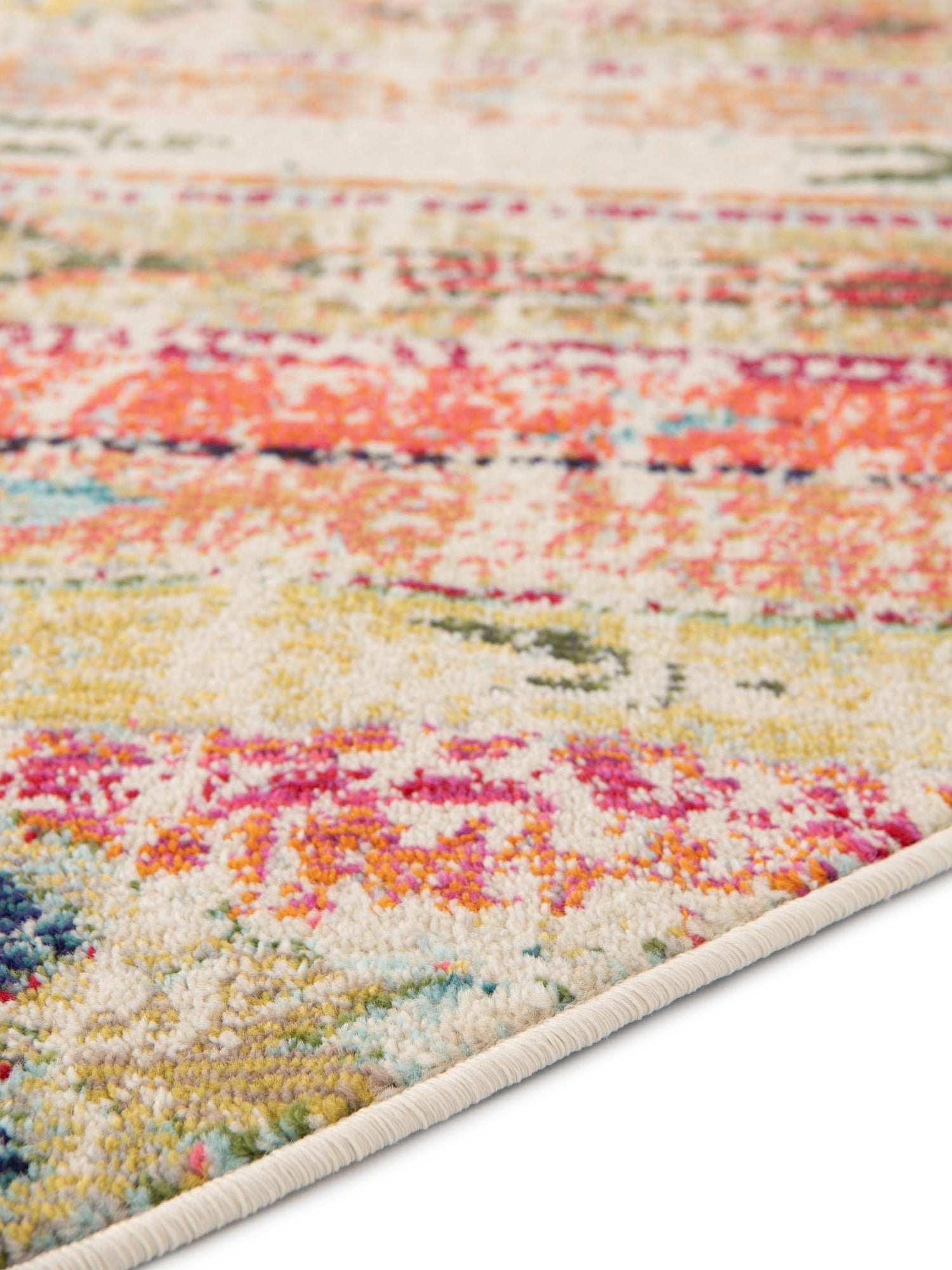 Multicolor 3' 3 x 3' 3 Sedona Round Area Rug