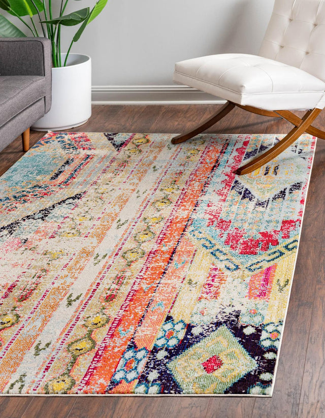 Multicolor 6' 1 x 9' Sedona Rectangle Rug