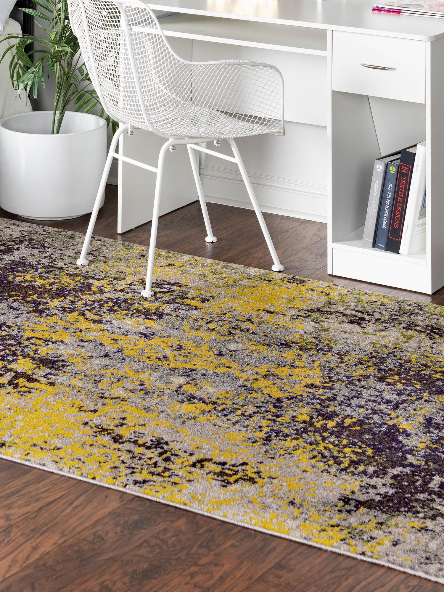 Multicolor 3' 3 x 5' 3 Estrella Rectangle Area Rug 100% Polypropylene Non-Shedding Stain Resistant Carpet Colorful Modern Abstract Design Easy Clean for Home Decor for Sale at Rug Engine