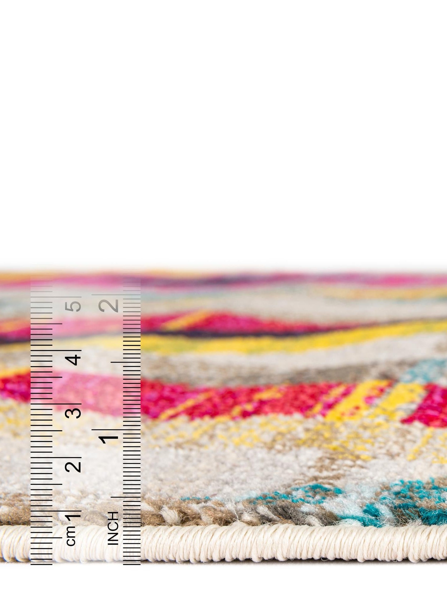 Multicolor 8' x 11' Sedona Rectangle Area Rug Durable Long Lasting Carpet for Living Rooms, Kitchen, Bedrooms, Office Space, Dorms for Sale at Rug Engine