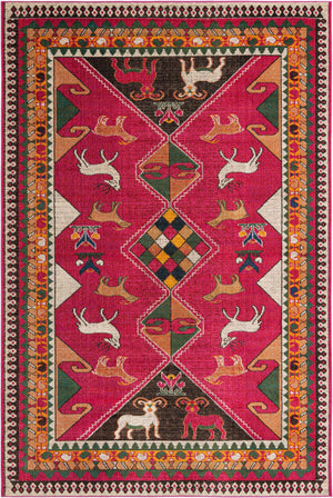 Pink 7' 1 x 10' Sedona Rectangle Rug
