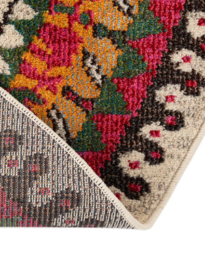 Pink 6' 1 x 6' 1 Sedona Round Area Rug