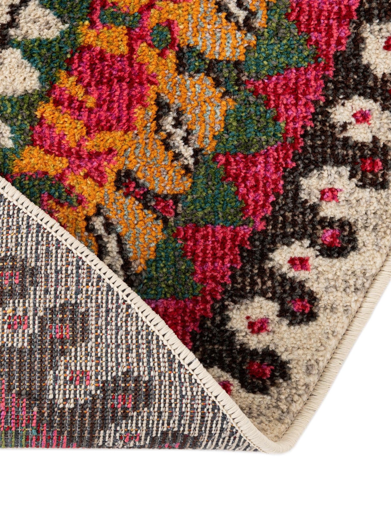 Pink 3' 3 x 3' 3 Sedona Round Area Rug