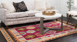 Red 2' x 3' 1 Sedona Rectangle Area Rug