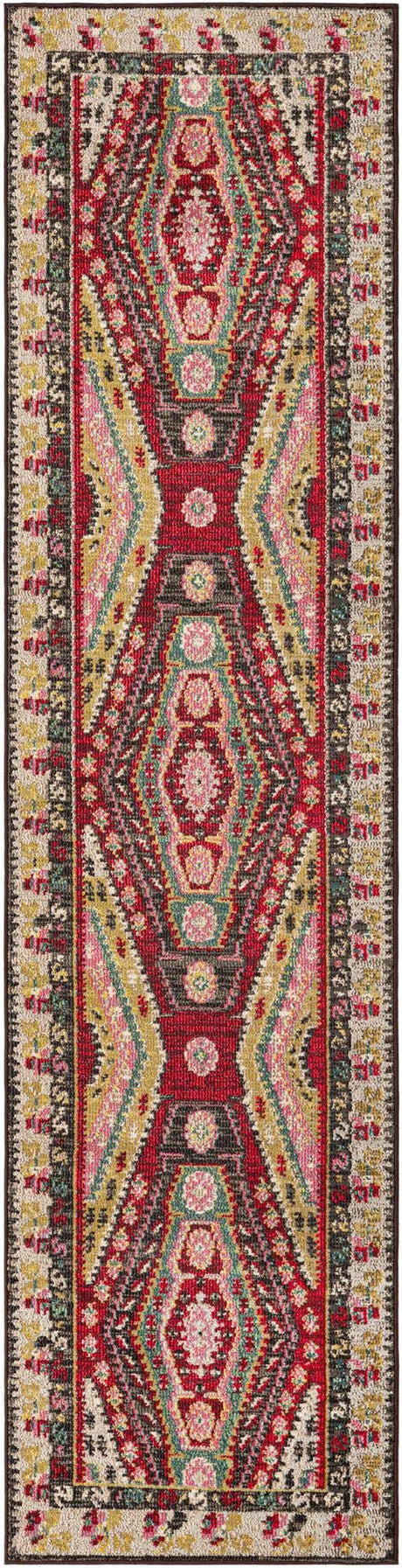 Multicolor 2' 7 x 10' Sedona Runner Area Rug