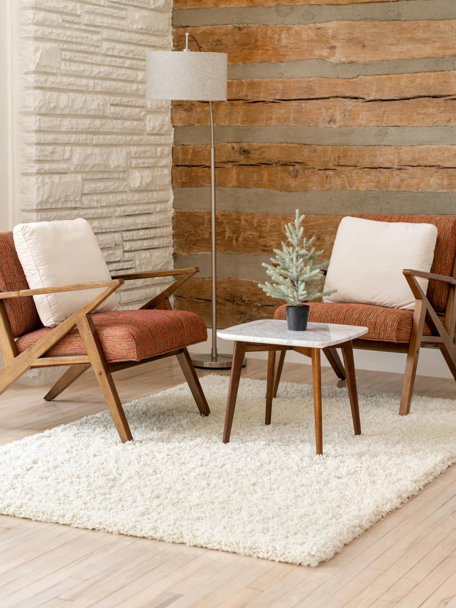 Pure Ivory 7' 10 x 11' Solid Shag Rectangle Area Rug Thick Soft Touch Fluffy & Plush Shaggy Pile