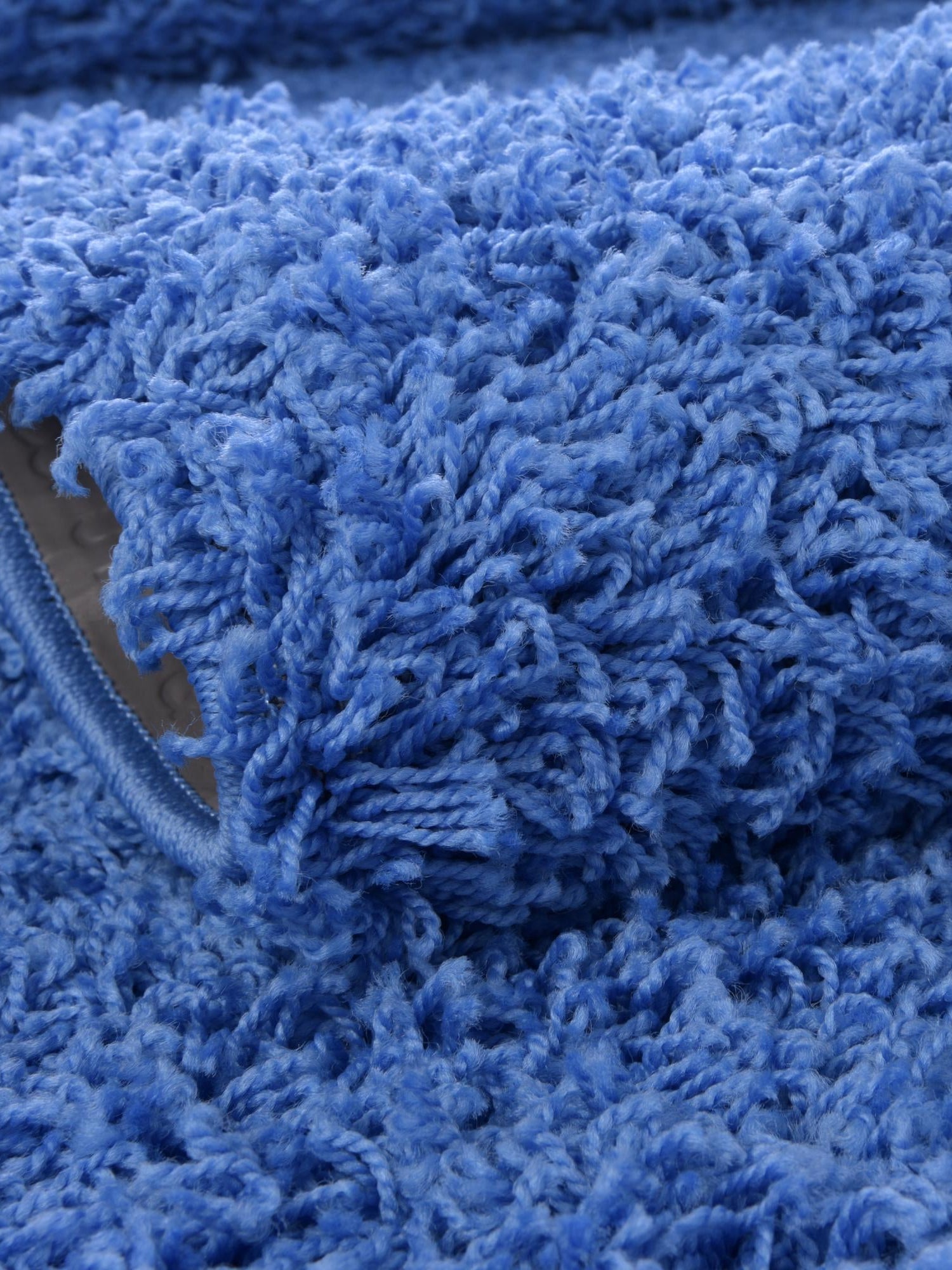 Periwinkle Blue 5' 3 x 8' Solid Shag Rectangle Area Rug Thick Soft Touch Fluffy & Plush Shaggy Pile