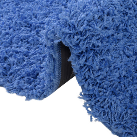 Periwinkle Blue 2' x 3' 1 Solid Shag Rectangle Area Rug Thick Soft Touch Fluffy & Plush Shaggy Pile Durable Minimalist Carpet for Classic Interior Design for Sale at Rug Engine