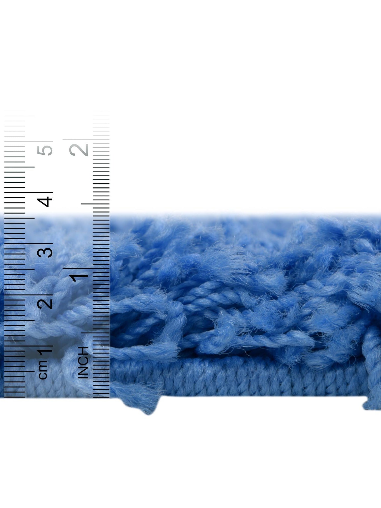 Periwinkle Blue 3' 1 x 3' 1 Solid Shag Round Area Rug Thick Soft Touch Fluffy & Plush Shaggy Pile Durable Minimalist Carpet for Classic Interior Design for Sale at Rug Engine