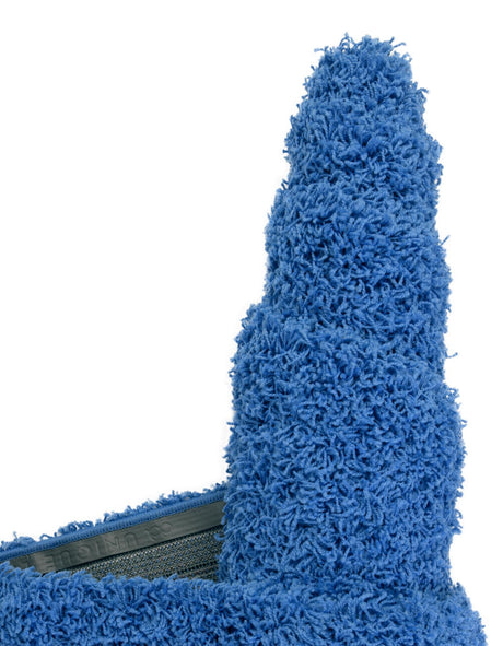 Periwinkle Blue 7' 1 x 7' 1 Solid Shag Round Area Rug Thick Soft Touch Fluffy & Plush Shaggy Pile Durable Minimalist Carpet for Classic Interior Design for Sale at Rug Engine