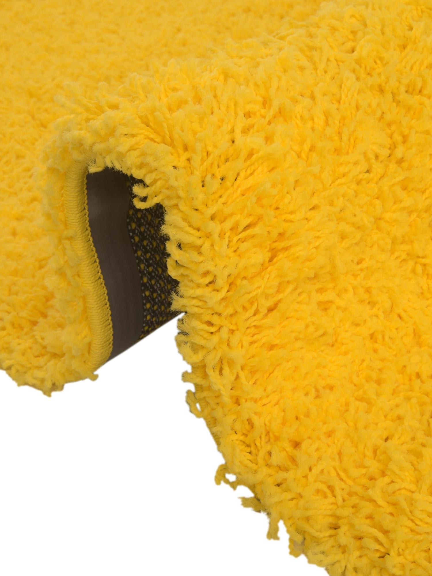 Tuscan Sun Yellow 7' 10 x 10' Solid Shag Rectangle Area Rug Thick Soft Touch Fluffy & Plush Shaggy Pile