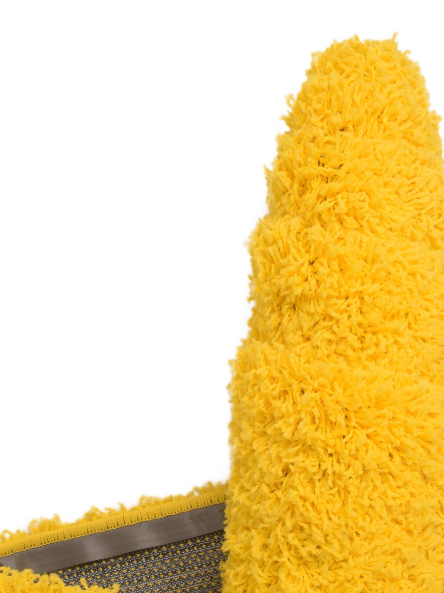 Tuscan Sun Yellow 7' 10 x 10' Solid Shag Rectangle Area Rug Thick Soft Touch Fluffy & Plush Shaggy Pile