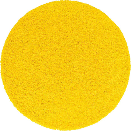 Tuscan Sun Yellow 6' 1 x 6' 1 Solid Shag Round Area Rug Thick Soft Touch Fluffy & Plush Shaggy Pile