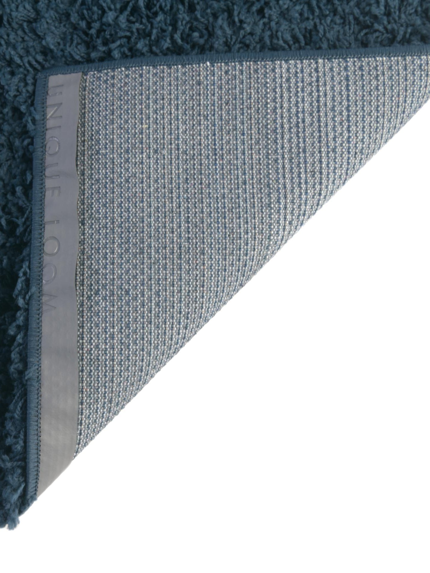 Sapphire Blue 3' 1 x 5' 3 Solid Shag Rectangle Area Rug Thick Soft Touch Fluffy & Plush Shaggy Pile Durable Minimalist Carpet for Classic Interior Design for Sale at Rug Engine